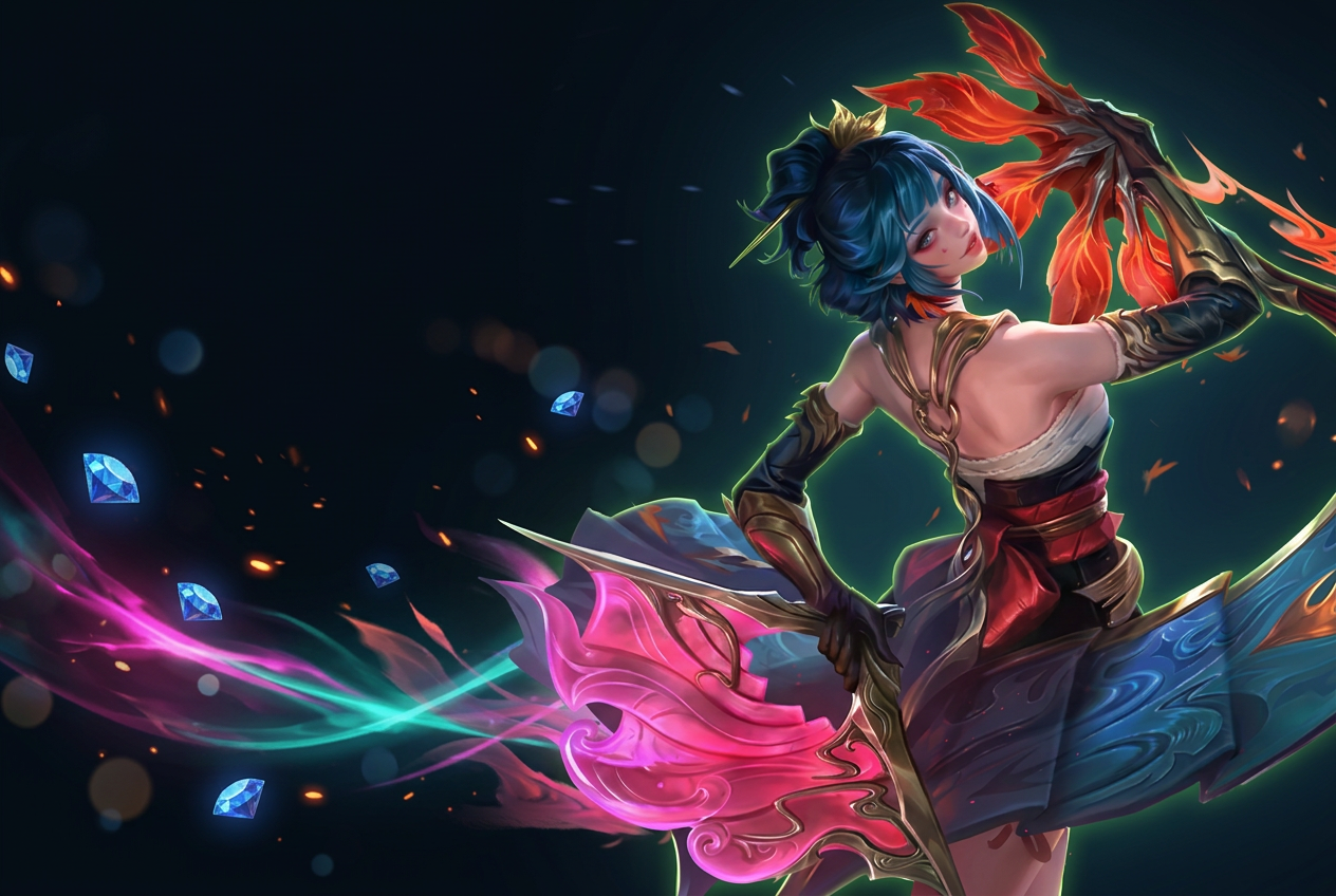 Banner promo top up Mobile Legends di AVENXO ONLINE